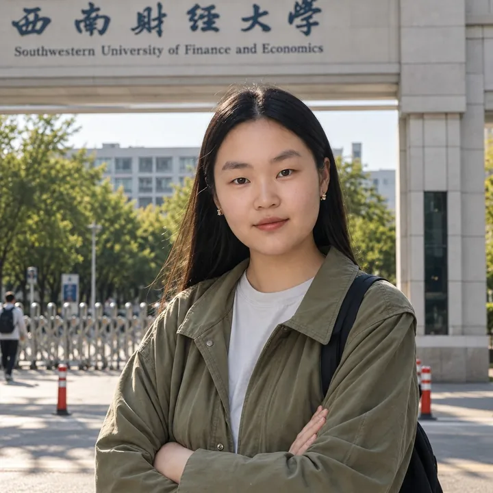 Olcha O. 在 西南财经大学 校园